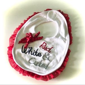 Red, White&Cute Koala Brand Baby Bib Bundle/Save